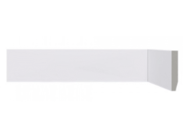 Rodapé Poliestireno Colab 15cm Liso Branco 150x10x2400mm