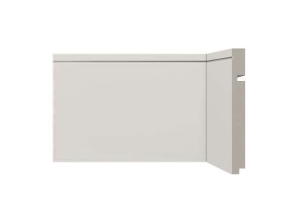 Rodapé Poliestireno Santa Luzia No 518 Fendi frizado15cm 150x16x2400mm