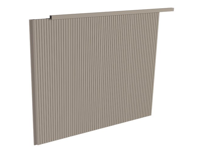 Acabamento de poliestireno para revestimento Santa Luzia Nero 14x16,5x2800mm - Imagem 3