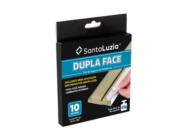 Fita Dupla Face Santa Luzia 10 metros 180x150x15mm