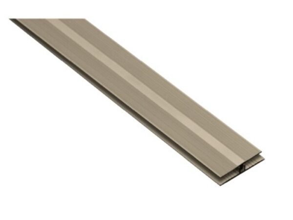 Perfil T em metal Tarkett 5mm 34,6x4,8x2500mm