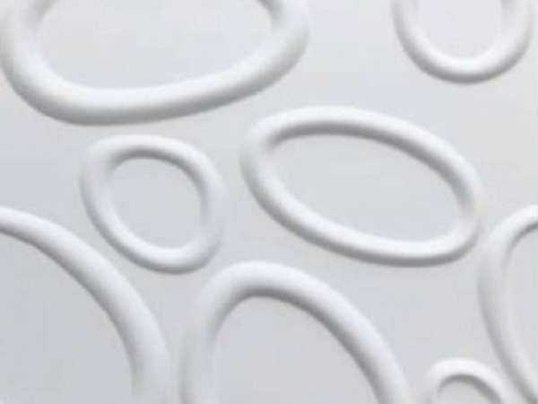 Revestimento para parede decorativo 3D Decor  500x500mm