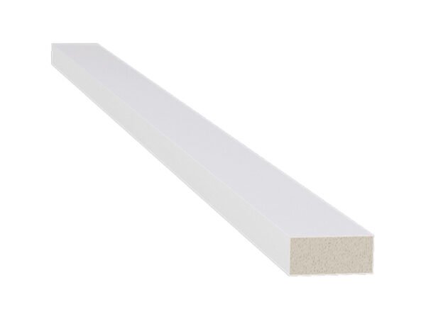 Revestimento para parede Santa Luzia filete multilinha poliestireno 23.5x8x2800mm