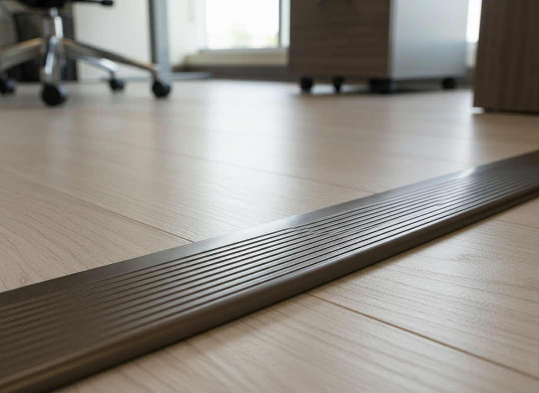 Perfil de Alumínio para Pisos Standard A-100 28x2,2x3000mm