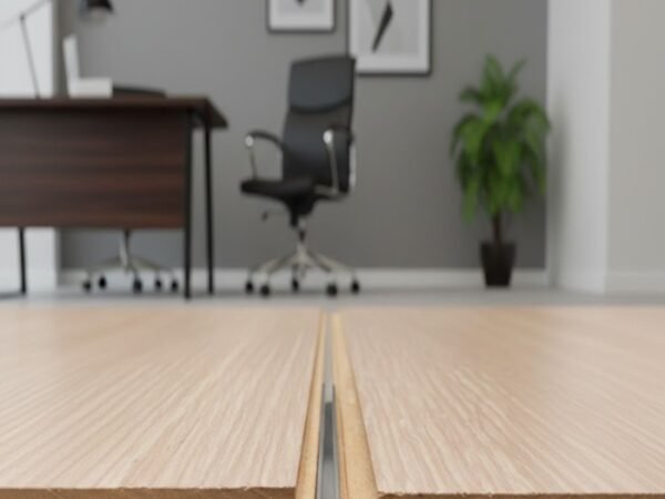 Base para Fixação de piso em Alumínio S-1800 19,8x6,7x3000mm