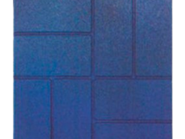 Piso emborrachado Square Lajota 500x500mm
