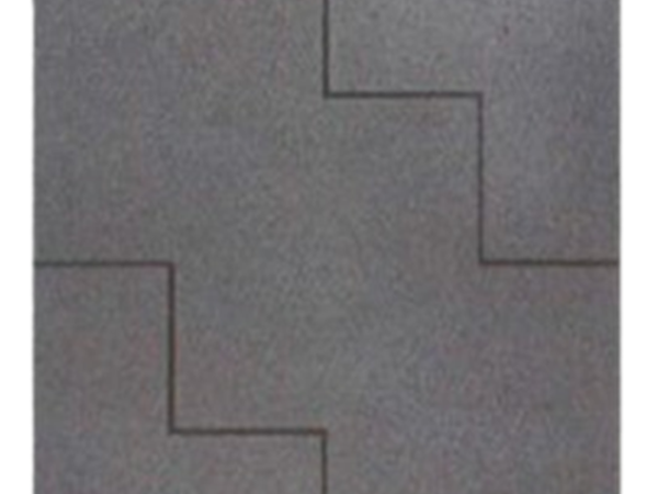 Piso emborrachado Square Mosaico 500x500mm