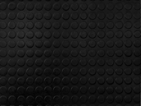 Placas de Borracha colado Pastilhado 4mm 500x4x500mm