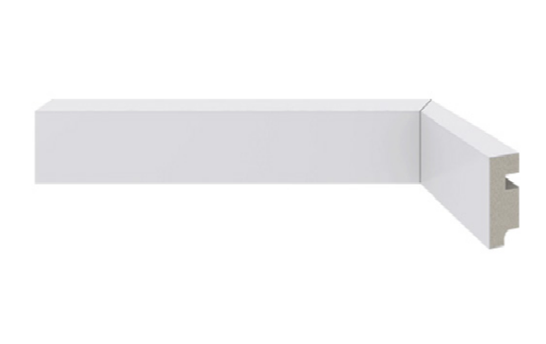 Rodapés de poliestireno Santa Luzia 3cm 30x16x2400mm