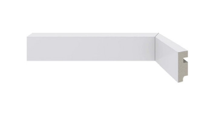 Rodapés de poliestireno Santa Luzia 3cm 30x16x2400mm