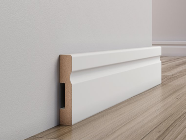 Rodapés MDF Eucafloor Estilo 7cm  70x15x2400mm